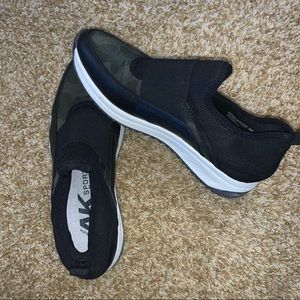 AK Anne Klein Camo Sneakers, Size 8